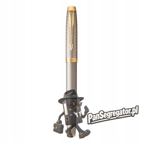 Pióro wieczne (F) IM PREMIUM warm grey GT 1931684 PARKER
