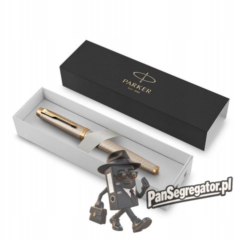 Pióro wieczne (F) IM PREMIUM warm grey GT 1931684 PARKER