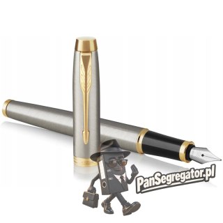 Pióro wieczne (F) IM brushed metal GT 1931649 PARKER