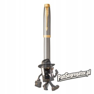 Pióro wieczne (F) IM brushed metal GT 1931649 PARKER