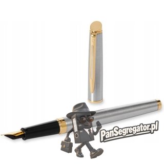 Pióro wieczne HEMISPHERE stalowy GT WATERMAN S0920310