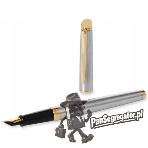 Pióro wieczne HEMISPHERE stalowy GT WATERMAN S0920310