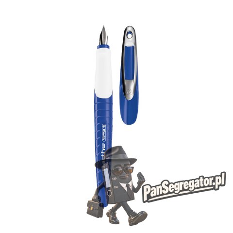 Pióro wieczne MY.PEN niebieskie dla leworęcznych 300006787 HERLITZ