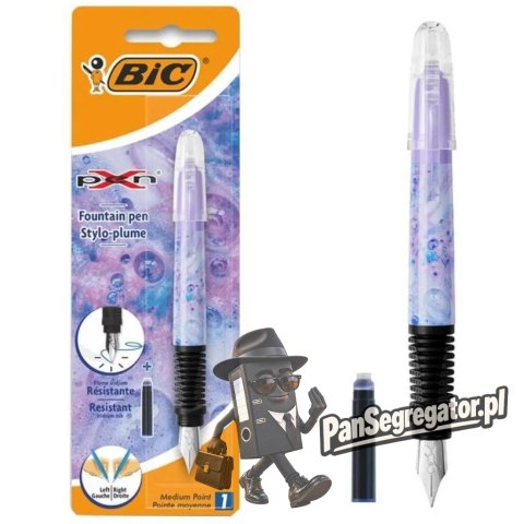 Pióro wieczne XPen Decor niebiesko-fioletow 9452254 BIC