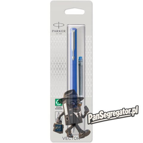 Pióro wieczne VECTOR STANDARD niebieskie PARKER S0881011