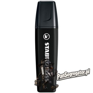 Zakreślacz marker STABILO BOSS 70/46 czarny ścięty 2mm-5mm