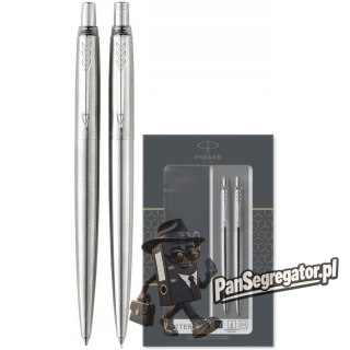 Komplet ołówek + długopis JOTTER STAINLESS STEEL CT PARKER 2093256