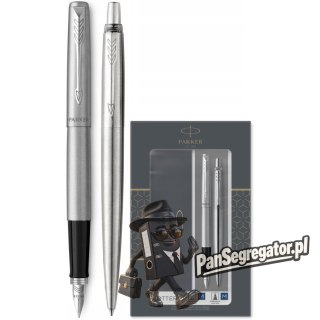 Komplet pióro wieczne + długopis JOTTER STAINLESS STEEL CT PARKER PARKER 2093258