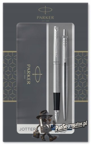 Komplet pióro wieczne + długopis JOTTER STAINLESS STEEL CT PARKER PARKER 2093258
