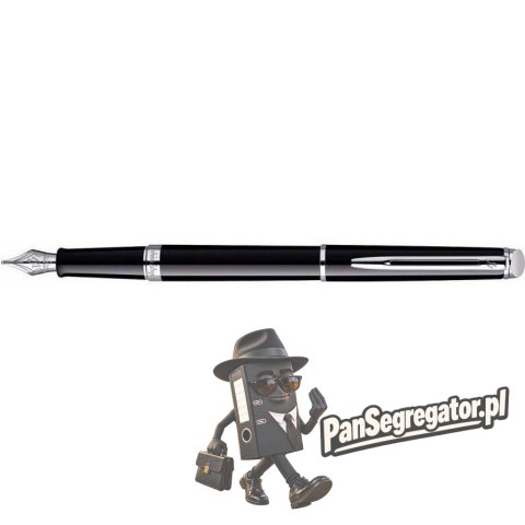 Pióro wieczne FP HEMISPHERE czarna laka CT `M` S0920530 WATERMAN