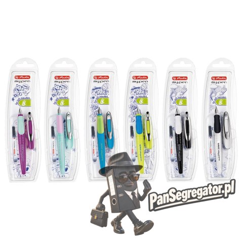 Pióro wieczne MY.PEN białe dla leworęcznych 300002939 HERLITZ