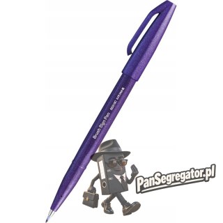 Pisak BRUSH SIGN PEN fiolet SES15C-V