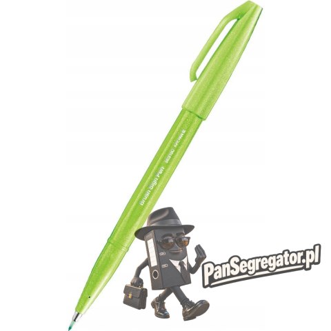 Pisak BRUSH SIGN PEN seledynowy SES15C-KX PENTEL