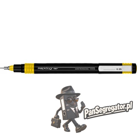 Pisak kreślarski 0,35 Super Professional RAPIDOGRAF 111-035 RYSTOR