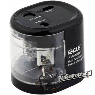 Temperówka na baterie lub USB dwa otwory EG-5161 czarna 130-1851 EAGLE