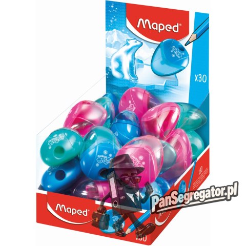 Temperówka plastikowa 1 otwór MAPED Igloo 1 MAPED 534754