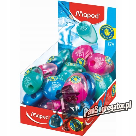 Temperówka plastikowa MAPED Igloo 1 dla leworęcznych 032211