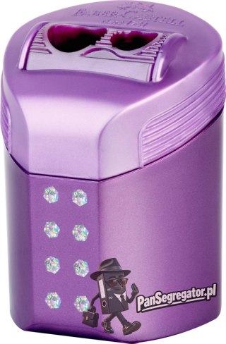 Temperówka podwójna RollOn SPARKLE na blistrze 183990 FABER-CASTELL