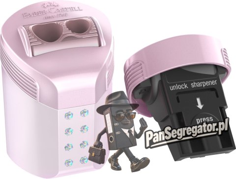 Temperówka podwójna RollOn SPARKLE na blistrze 183990 FABER-CASTELL