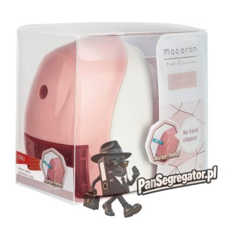 Temperówka ręczna na korbkę MACARON różowa 0519 PINK DELI
