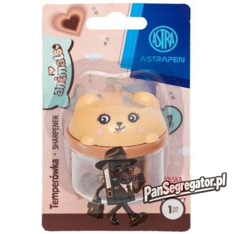 Temperówka z uszkami ASTRAPEN Animals Choco 1szt. blister 425025901