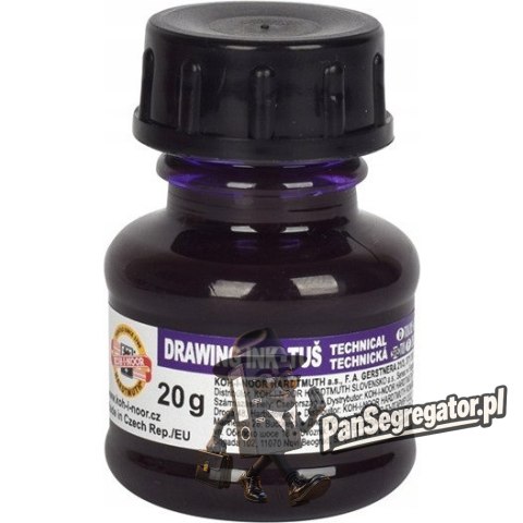 Tusz kreślarski 20g fioletowy 1417006 KOH-I-NOOR