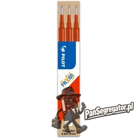 Wkład FRIXION CLIKER 0,5mm czerwony (3szt) PIBLS-FR5-R-S3-E PILOT