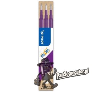 Wkład FRIXION CLIKER 0,5mm fioletowy (3szt) PIBLS-FR5-V-S3-E PILOT