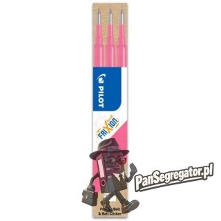 Wkład FRIXION CLIKER 0,5mm różowy (3szt) PIBLS-FR5-P-S3-E PILOT