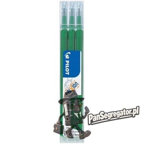 Wkład FRIXION CLIKER 0,5mm zielony (3szt) PIBLS-FR5-G-S3-E PILOT