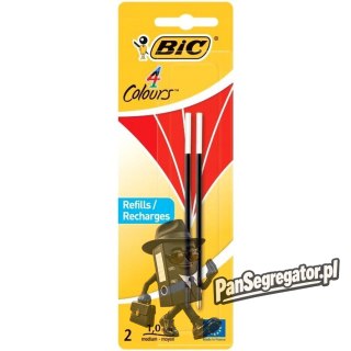 Wkład czerwony do długopisów 4 Colors (2sztuki) 929243 BIC