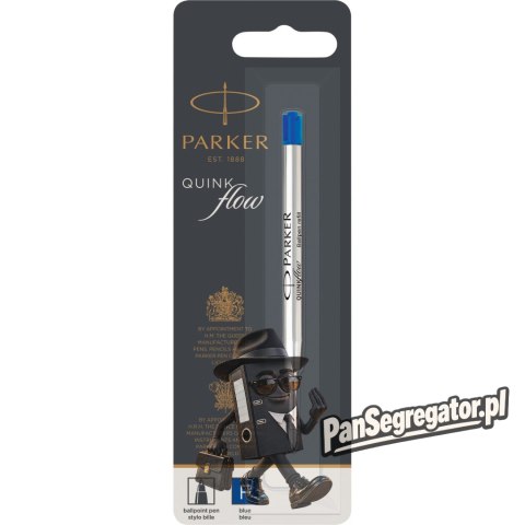 Wkład do długopisu QUINKFLOW F niebieski PARKER 1950368