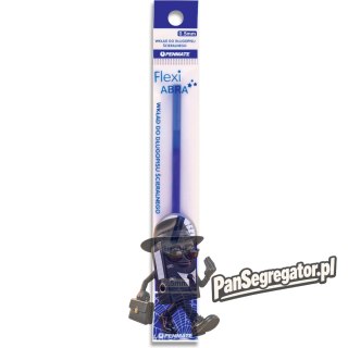 Wkład do długopisu ścieralnego FLEXI ABRA 0.5mm niebieski TT7279