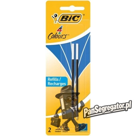 Wkład niebieski do długopisów 4 Colors (2sztuki) 931778 BIC