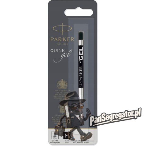 Wkład żelowy do długopisu 0,7mm czarny 1950344 PARKER