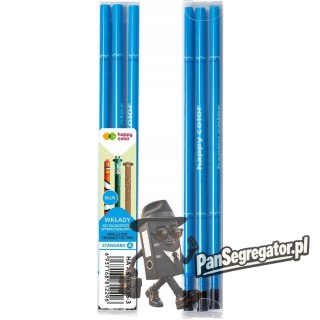 Wkłady do długopisu wymazywalnego (3szt) niebieski AKR67K35-3 HAPPY COLOR