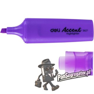 Zakreślacz 1-5mm ACCENT fioletowy ES621 VIOLET DELI