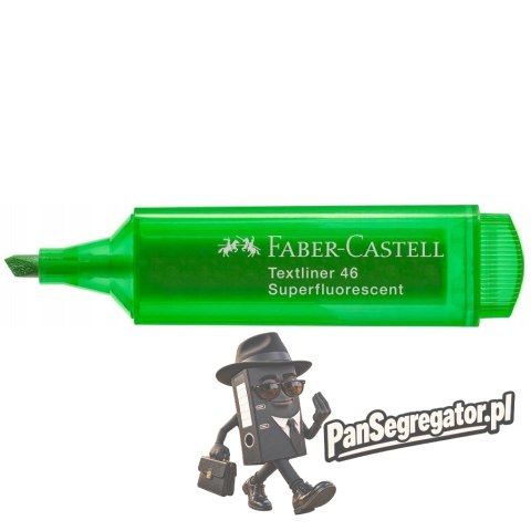 Zakreślacz 1546 zielony 154663 FABER-CASTELL
