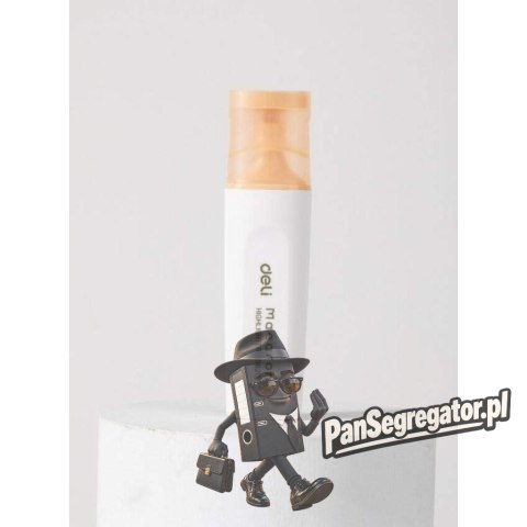 Zakreślacz 15mm MACARON pomarańczowy S621S orange DELI