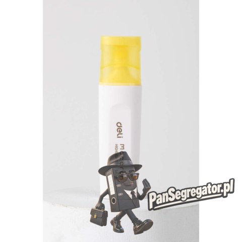 Zakreślacz 15mm MACARON żółty S621S YELLOW DELI