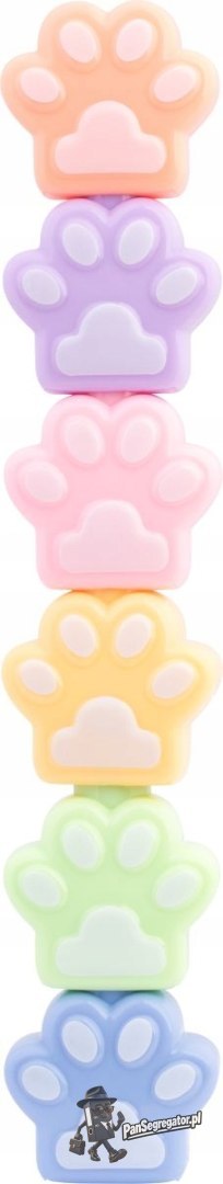 Zakreślacz CAT&DOG łapka 5 kolorów fluo HA 4133 01CD-WP5 Happy Color