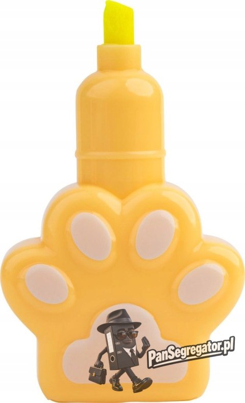 Zakreślacz CAT&DOG łapka 5 kolorów fluo HA 4133 01CD-WP5 Happy Color