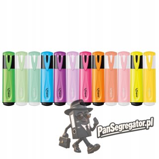 Zakreślacz FLUO PEPS mix kolorów 6 fluo+6pastel FR740901 MAPED