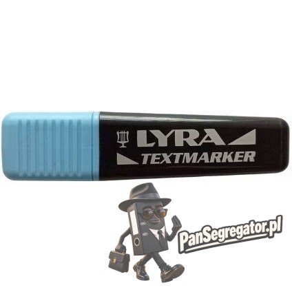 Zakreślacz LYRA niebieski 83347