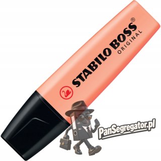 Zakreślacz STABILO BOSS 70/126 pastelowy pomarańczowy