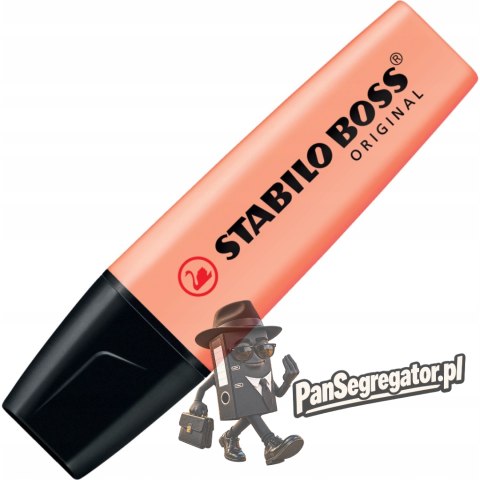 Zakreślacz STABILO BOSS 70/126 pastelowy pomarańczowy