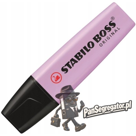 Zakreślacz STABILO BOSS 70/155 pastelowy fioletowy