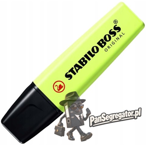 Zakreślacz STABILO BOSS ORIGINAL 70/133 Pastel limonkowy