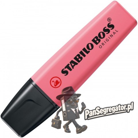 Zakreślacz STABILO BOSS ORIGINAL 70/150 Pastel różowy ciemny
