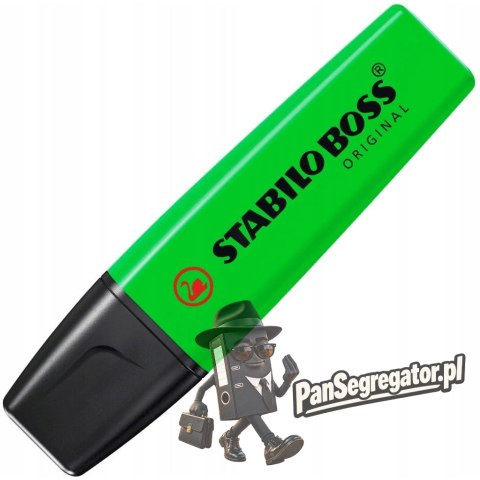Zakreślacz STABILO BOSS zielony 70/33